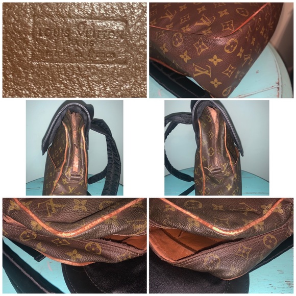 Louis Vuitton Vintage Marceau GM Custom Backpack Guaranteed Authentic France - Picture 15 of 16